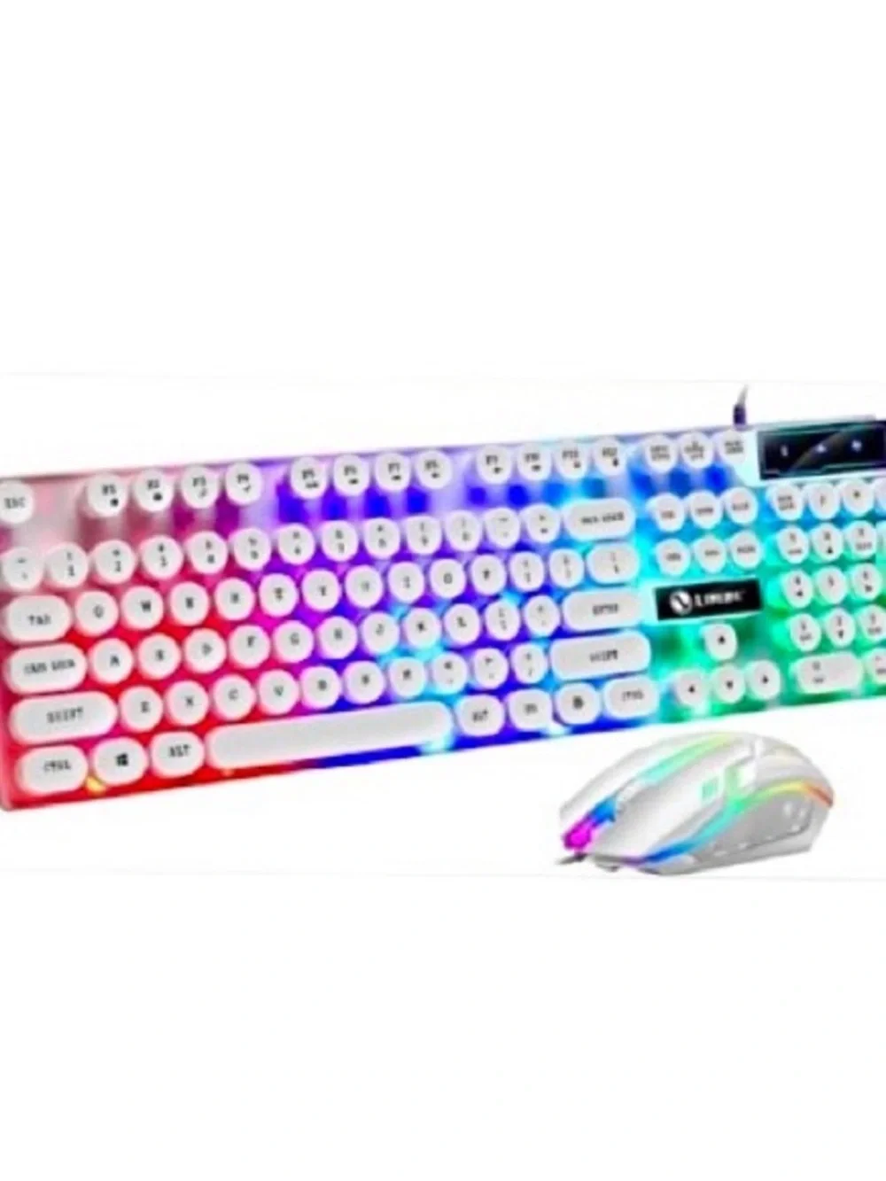 🆕 - Limeide GTX 300 Suspension Rainbow Light Gaming Mouse & Keyboard